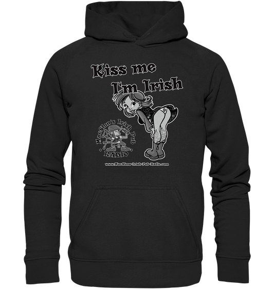 MacSlon's Irish Pub Radio "Kiss Me I'm Irish I"  - Kids Premium Hoodie