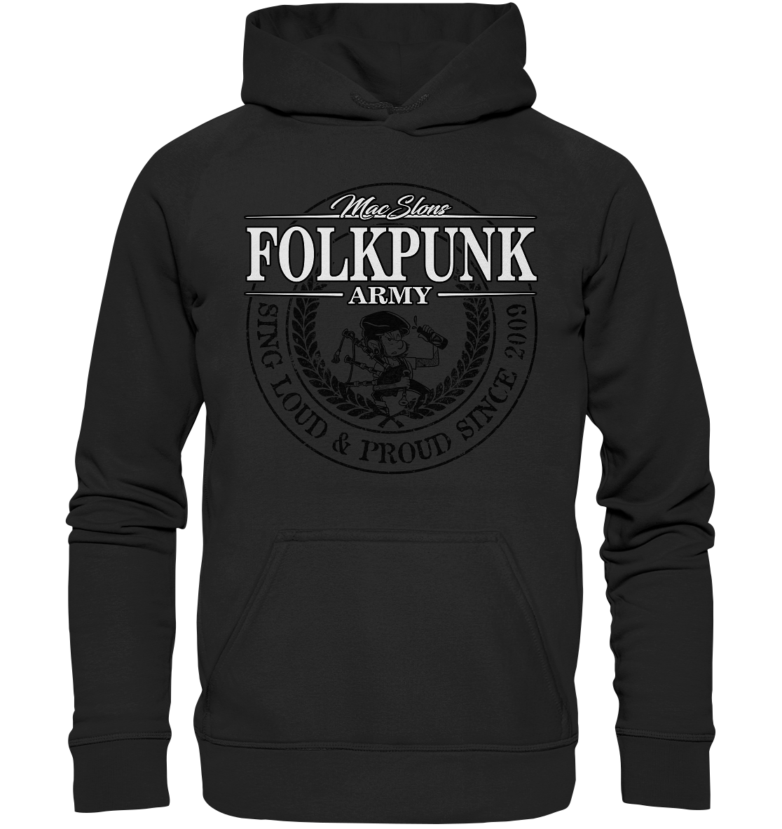 MacSlon's "Folkpunk Army" - Kids Premium Hoodie