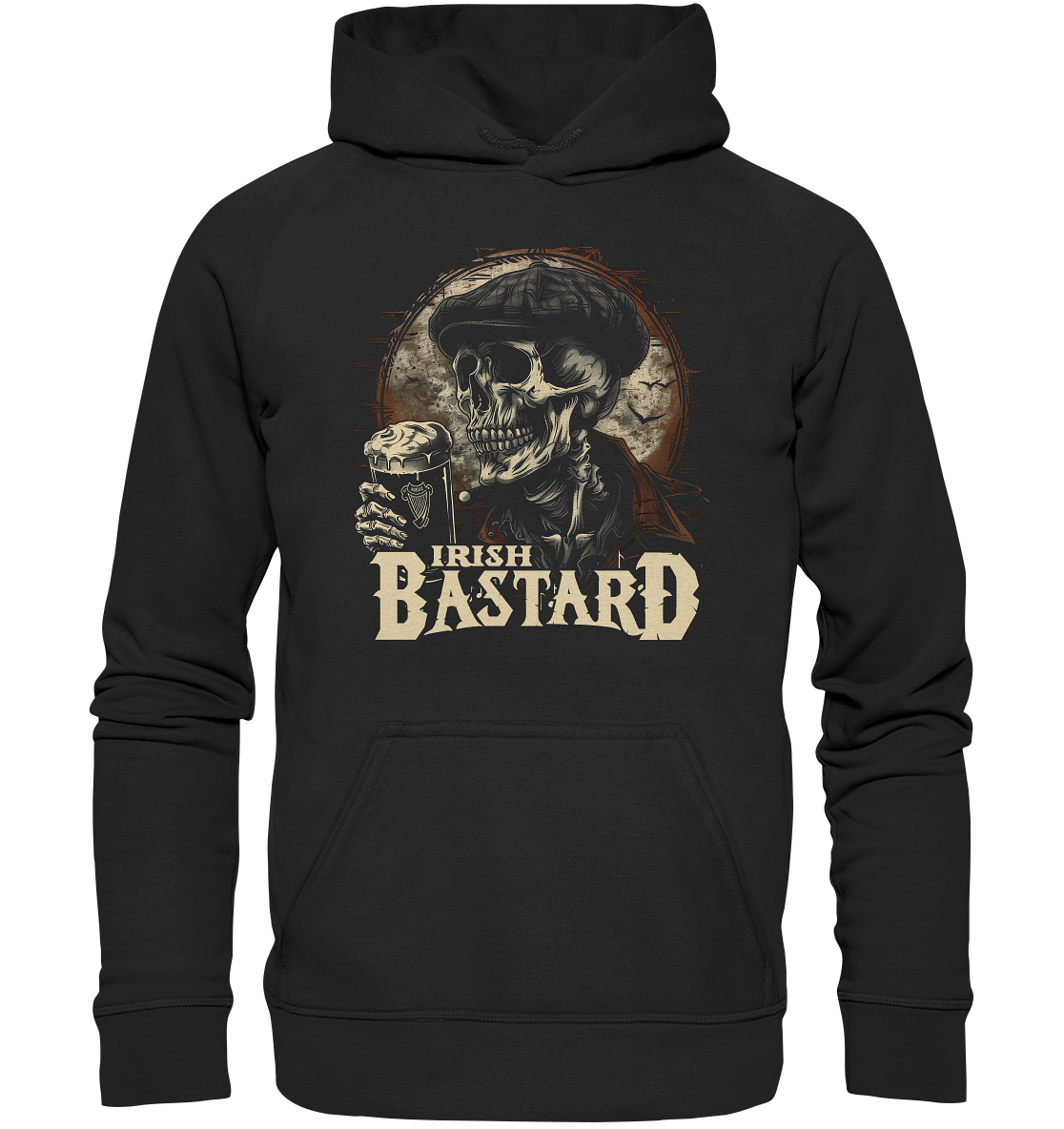 Irish Bastard "Flatcap-Skull IV" - Kids Premium Hoodie