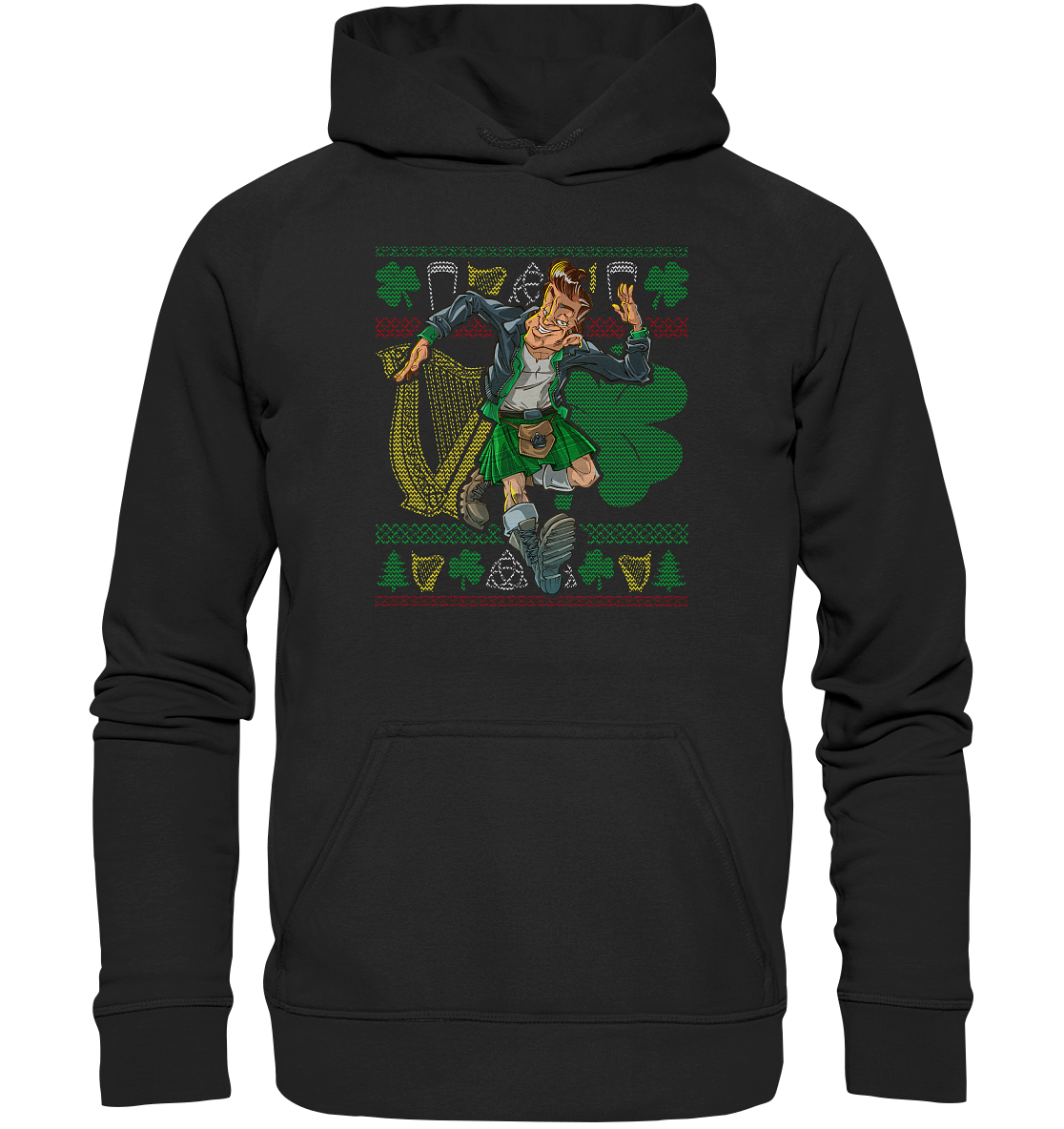 Irish Pub Guy (Christmas) - Kids Premium Hoodie