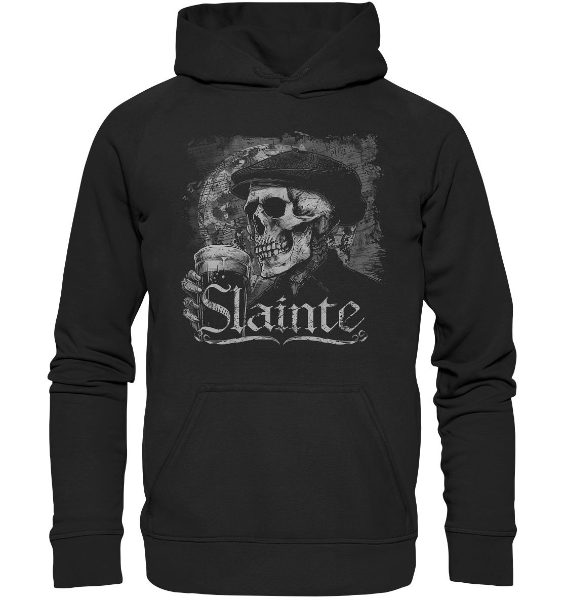 Slainte "Flatcap-Skull I" - Kids Premium Hoodie