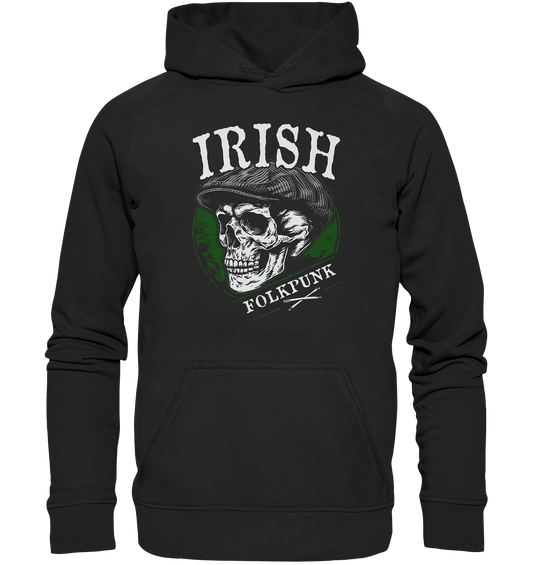 Irish Folkpunk "Flatcap-Skull I" - Kids Premium Hoodie