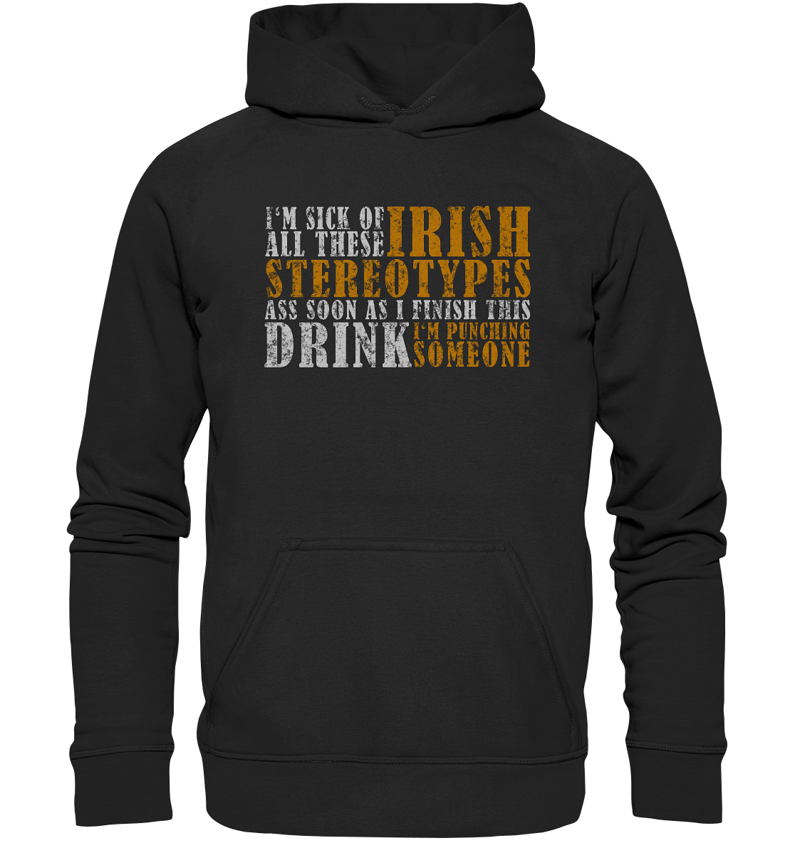 Irish Stereotypes "Punching Someone I" - Kids Premium Hoodie