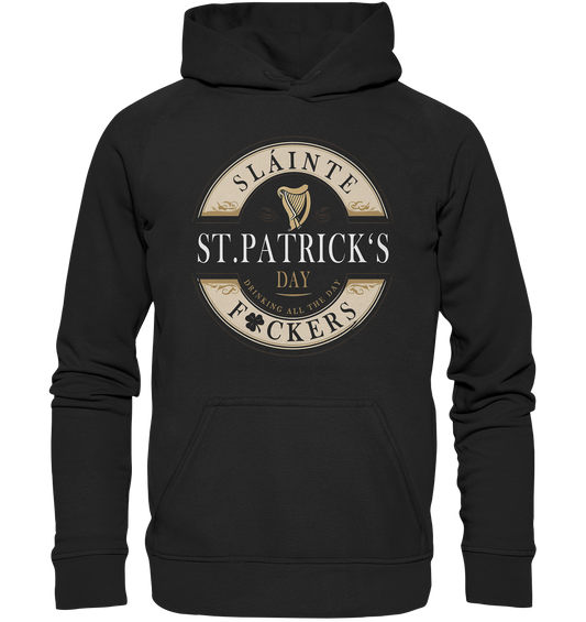 St. Patrick's Day "Sláinte F*ckers I" - Kids Premium Hoodie