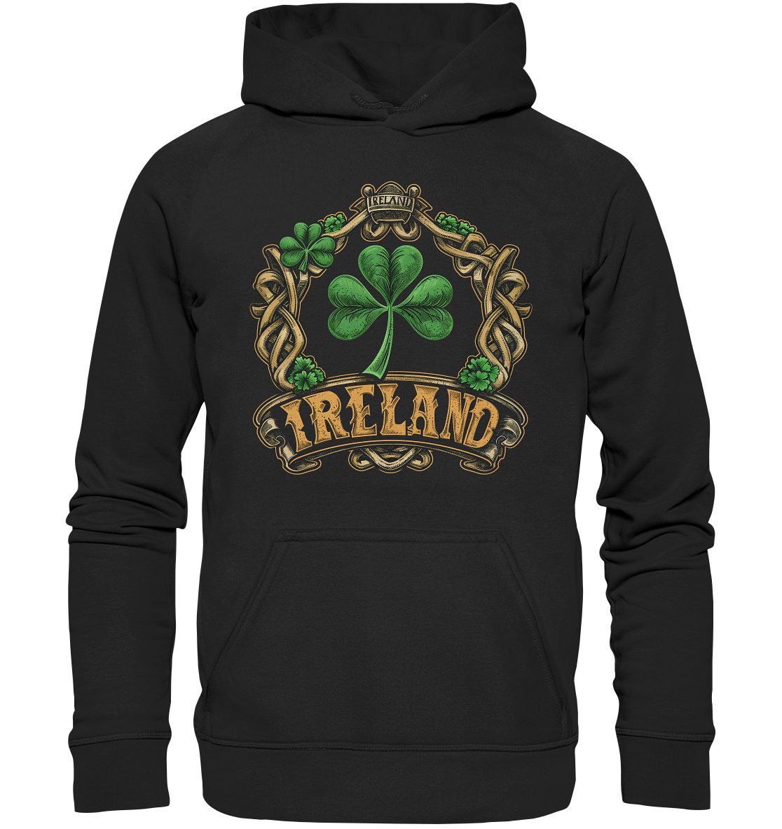 Ireland "Shamrock / Crest III" - Kids Premium Hoodie