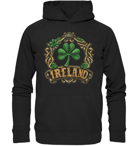 Ireland "Shamrock / Crest III" - Kids Premium Hoodie