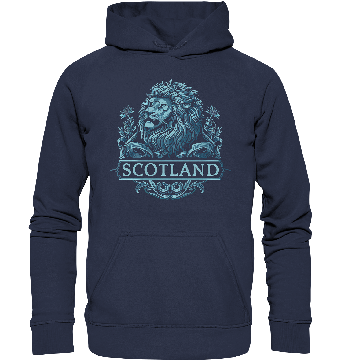 Scotland "Lion / Thistle I" - Kids Premium Hoodie