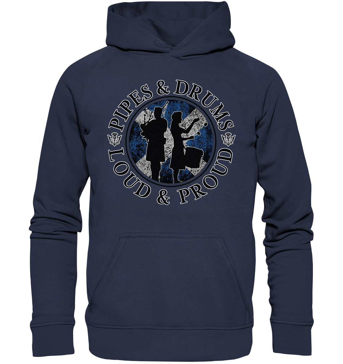 Pipes & Drums "Loud & Proud" - Kids Premium Hoodie