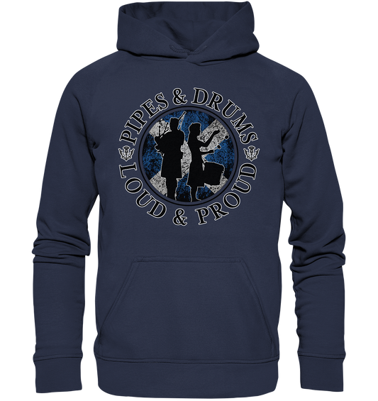 Pipes & Drums "Loud & Proud" - Kids Premium Hoodie