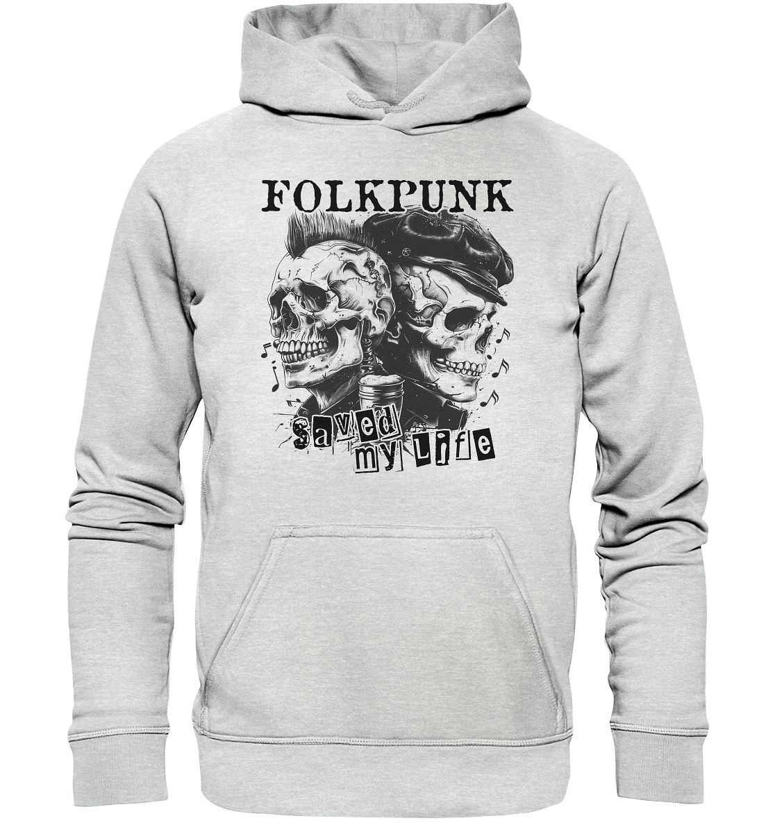 Folkpunk "Saved My Life I" - Kids Premium Hoodie