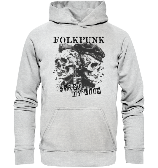 Folkpunk "Saved My Life I" - Kids Premium Hoodie