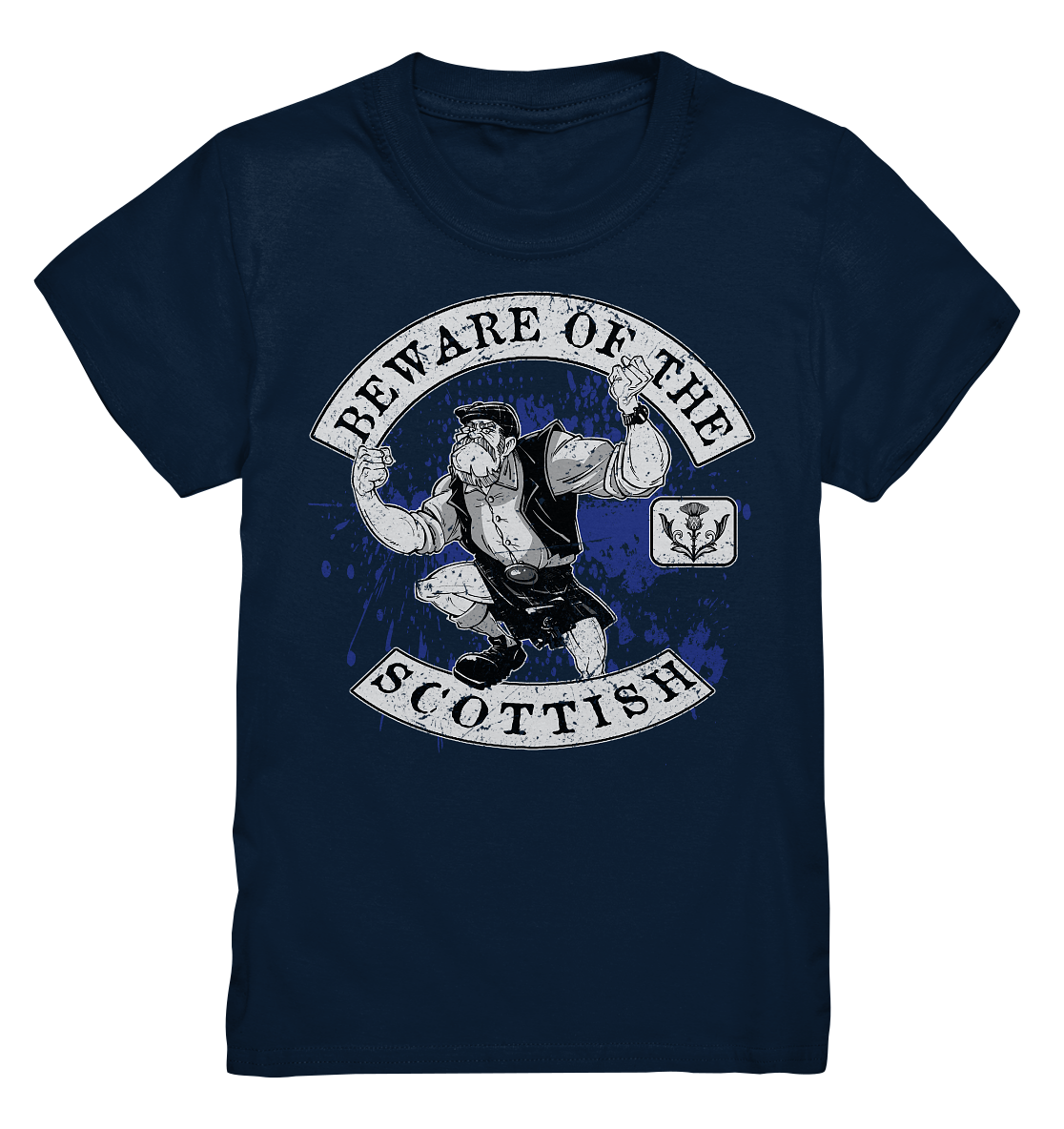 Beware Of The Scottish - Kids Premium Shirt