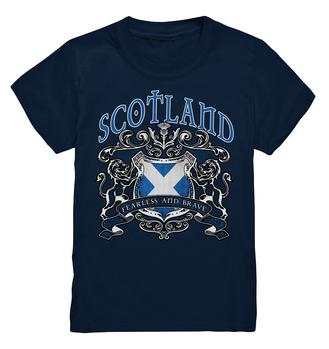 Scotland "Crest"  - Kids Premium Shirt