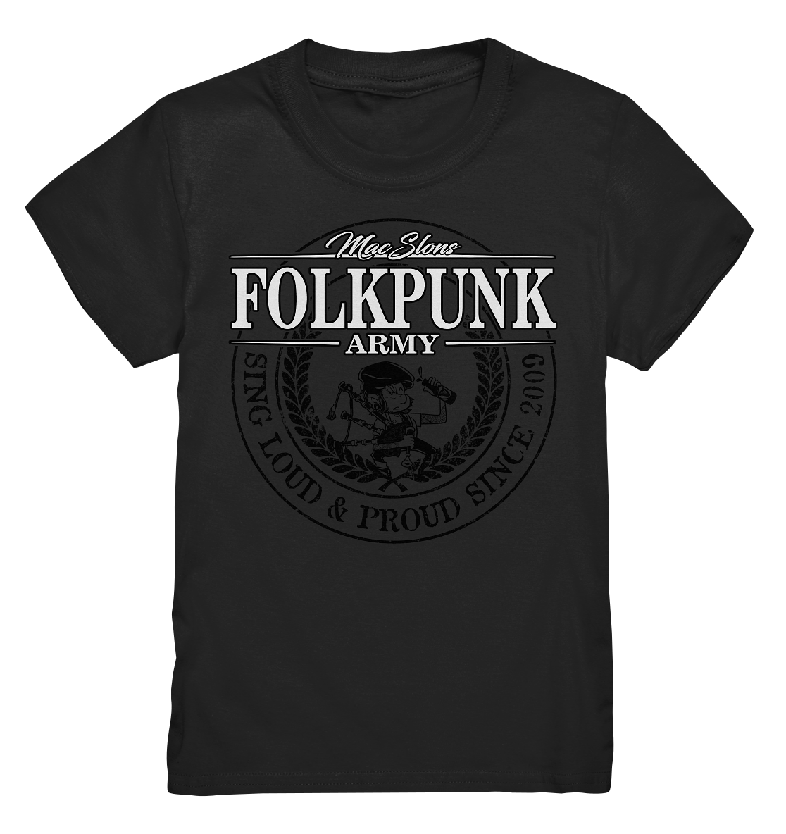 MacSlon's "Folkpunk Army" - Kids Premium Shirt