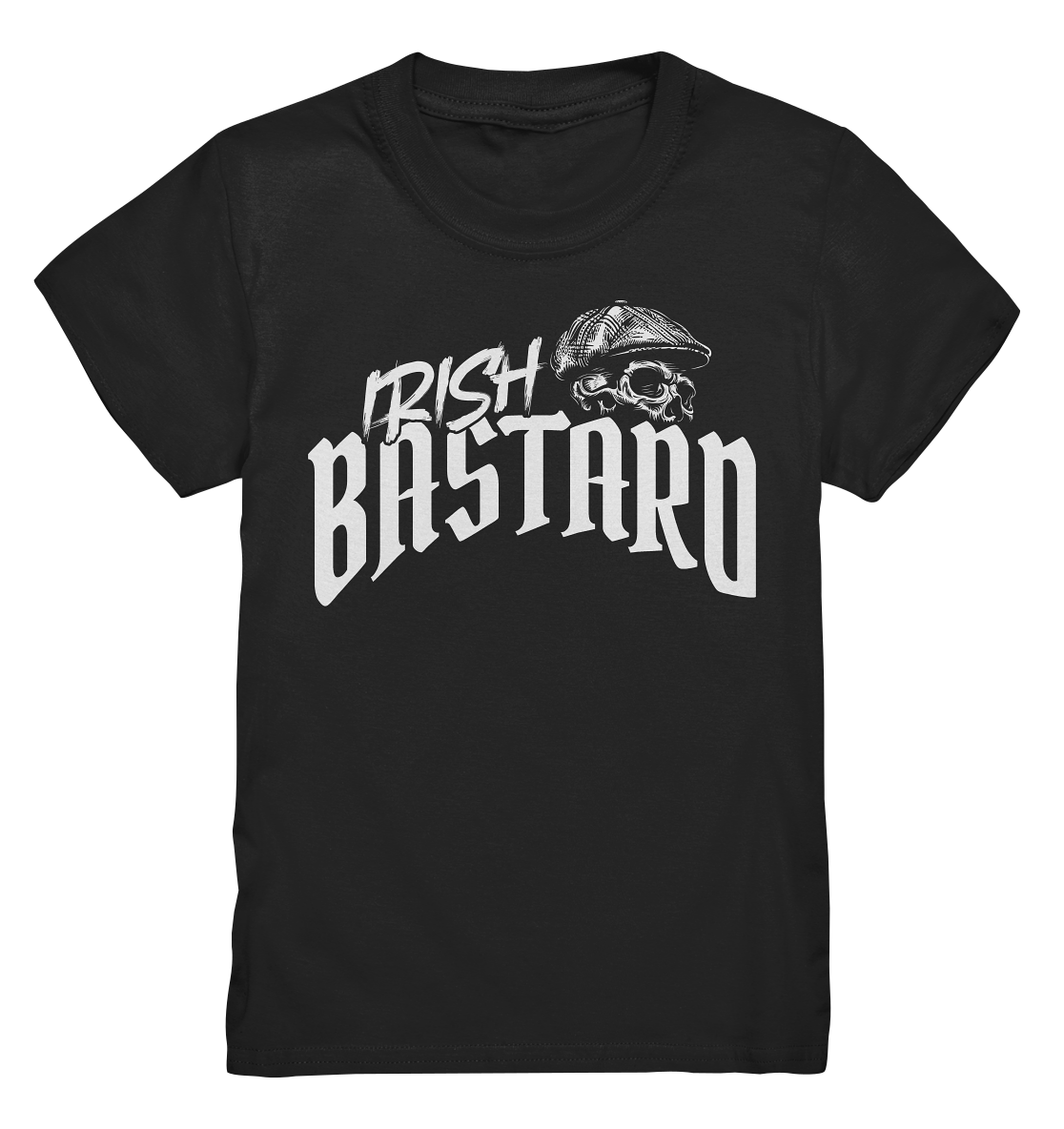 Irish Bastard "Flatcap-Skull V" - Kids Premium Shirt