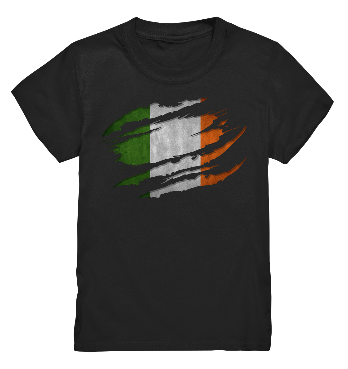 Ireland "Flag Scratch" - Kids Premium Shirt