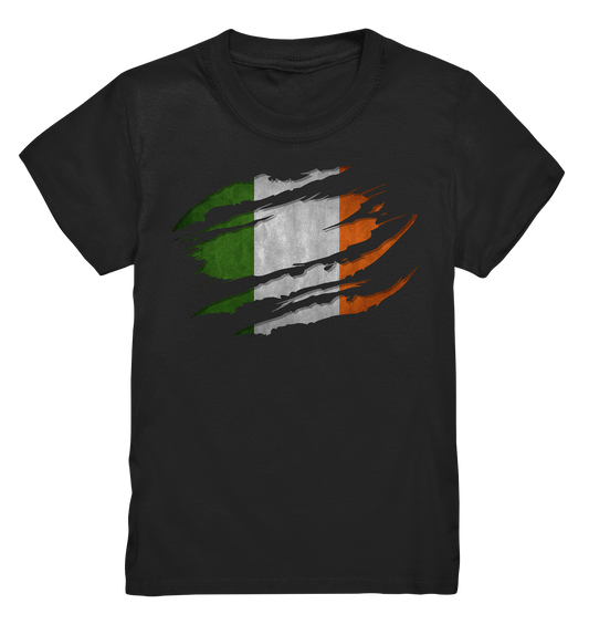 Ireland "Flag Scratch" - Kids Premium Shirt