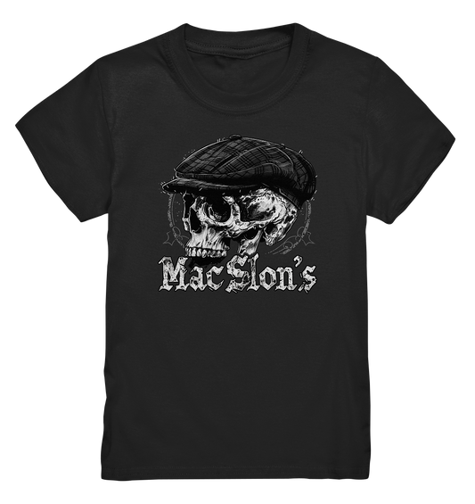 MacSlon's "Flatcap-Skull II" - Kids Premium Shirt