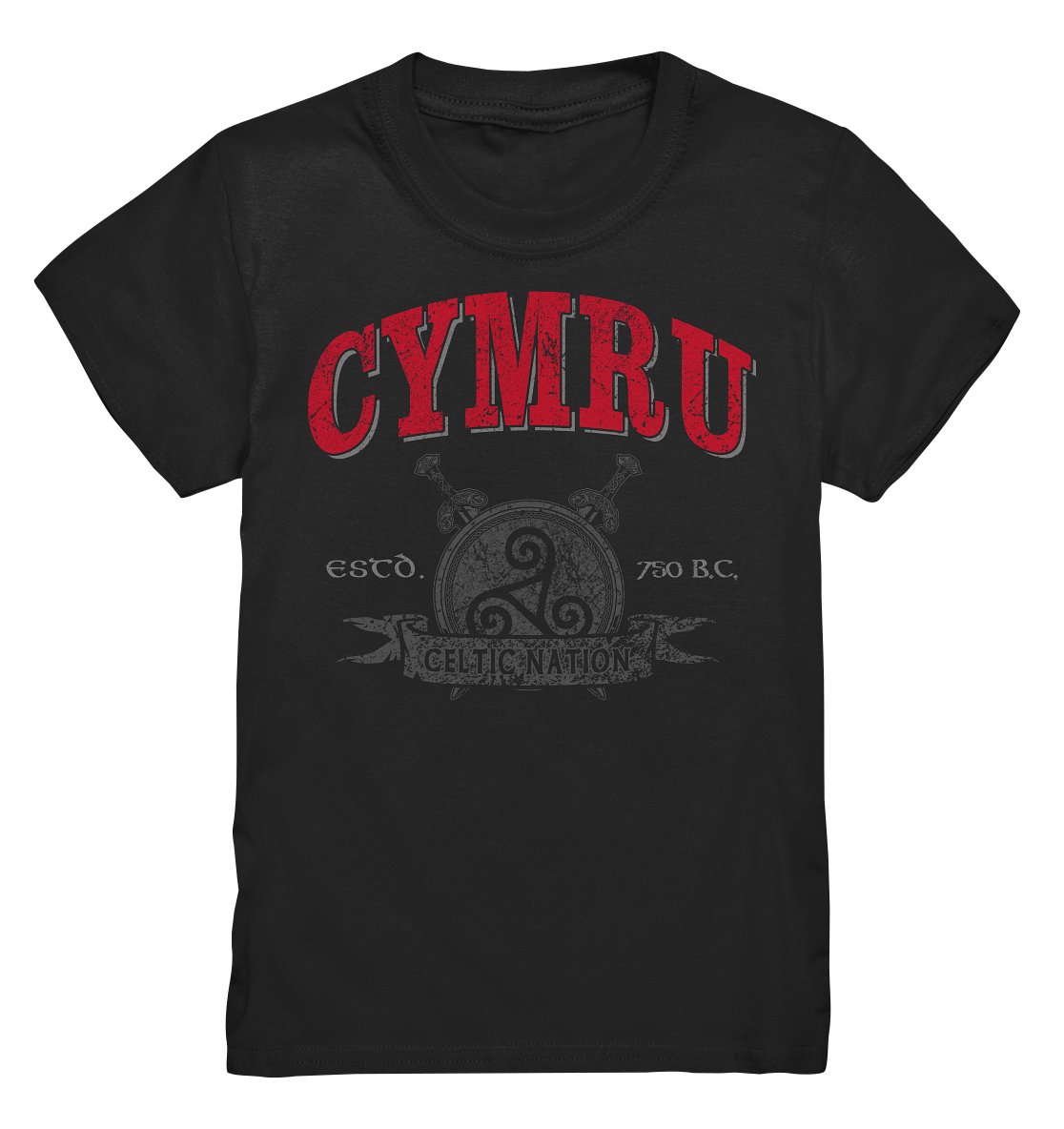 Cymru "Celtic Nation" - Kids Premium Shirt