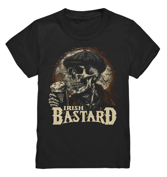 Irish Bastard "Flatcap-Skull IV" - Kids Premium Shirt