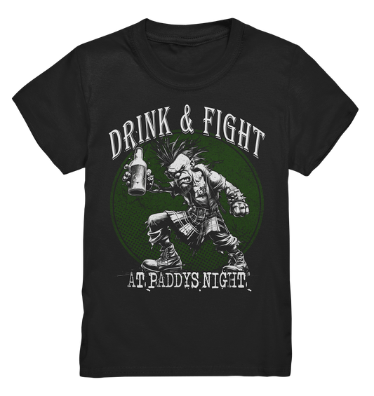 Drink & Fight "At Paddys Night" - Kids Premium Shirt