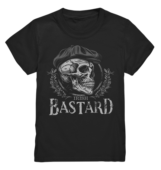 Irish Bastard "Flatcap-Skull III" - Kids Premium Shirt