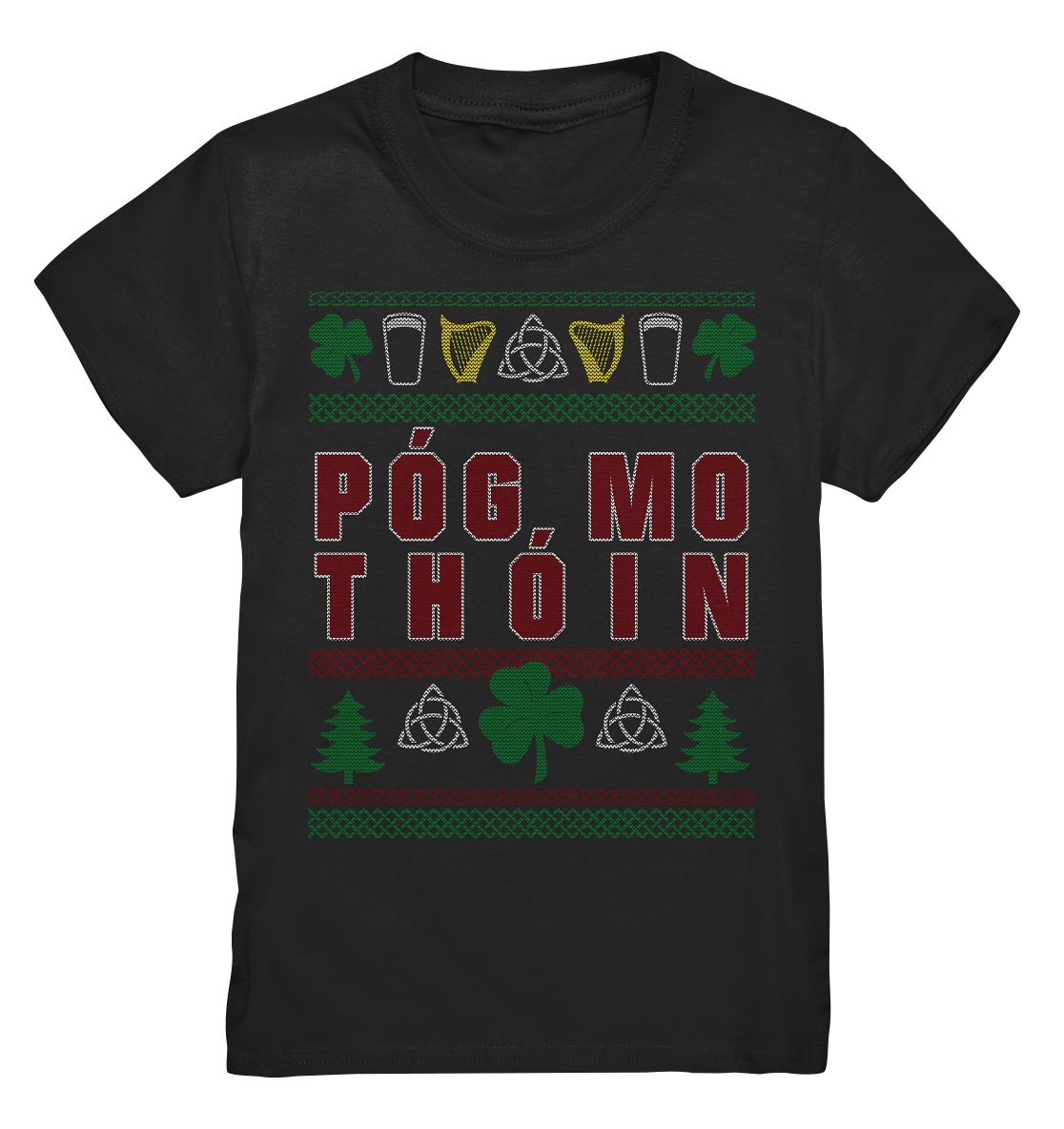 Póg Mo Thóin (Christmas) - Kids Premium Shirt