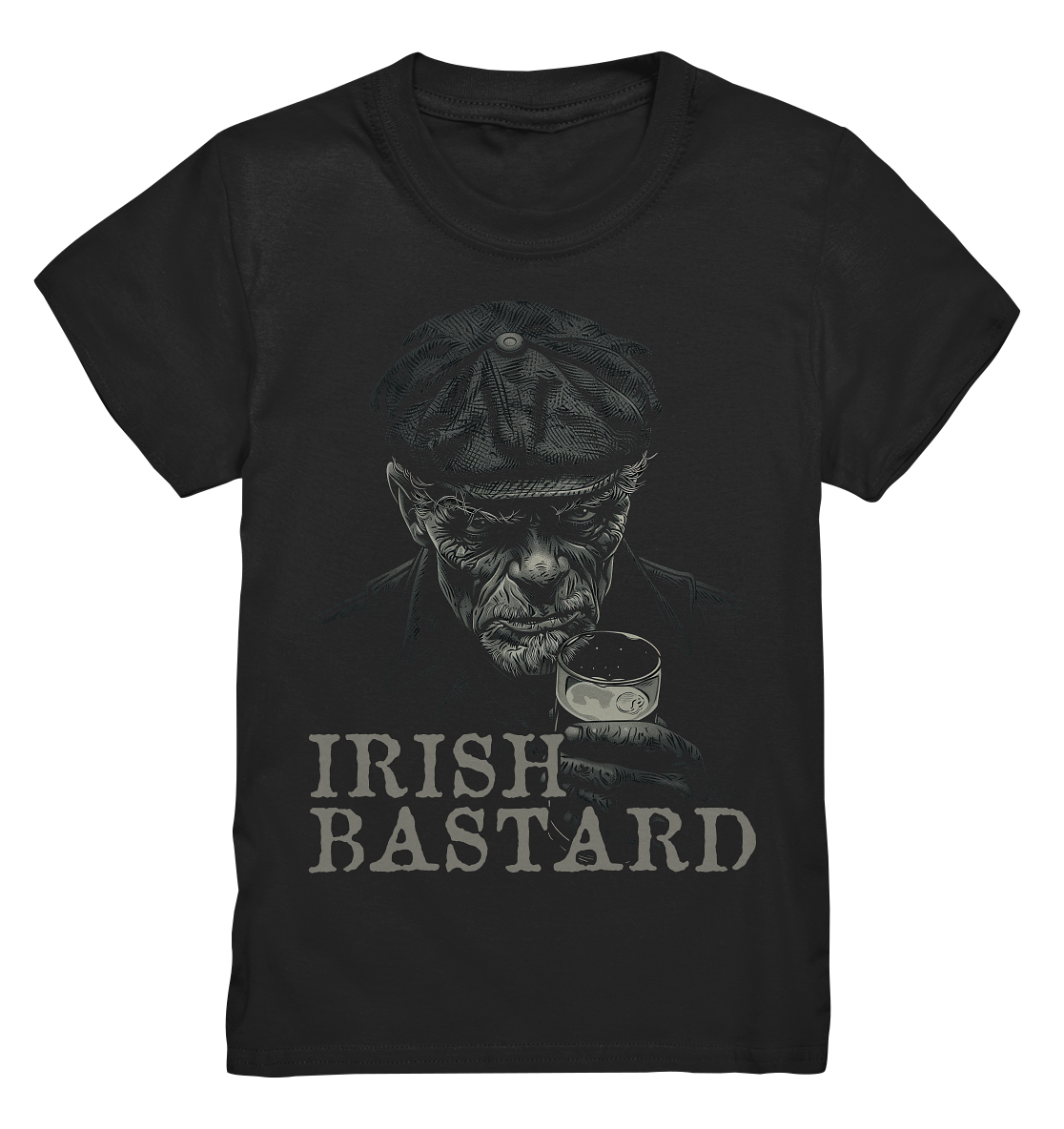 Irish Bastard "Old Irish Man VI"  - Kids Premium Shirt