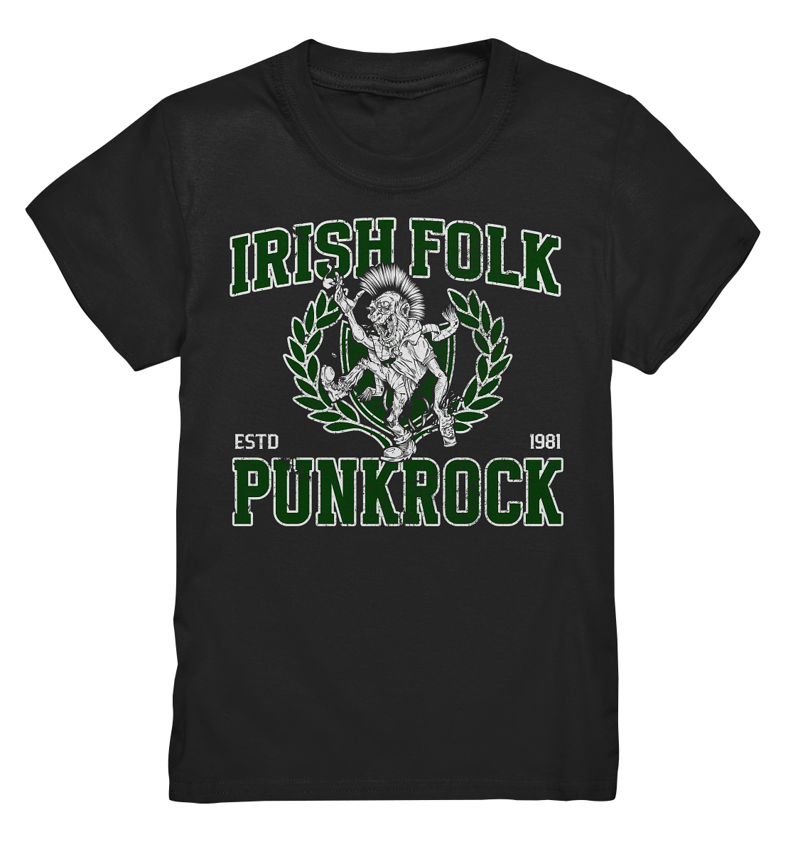 Irish Folk Punkrock "Estd. 1981" - Kids Premium Shirt