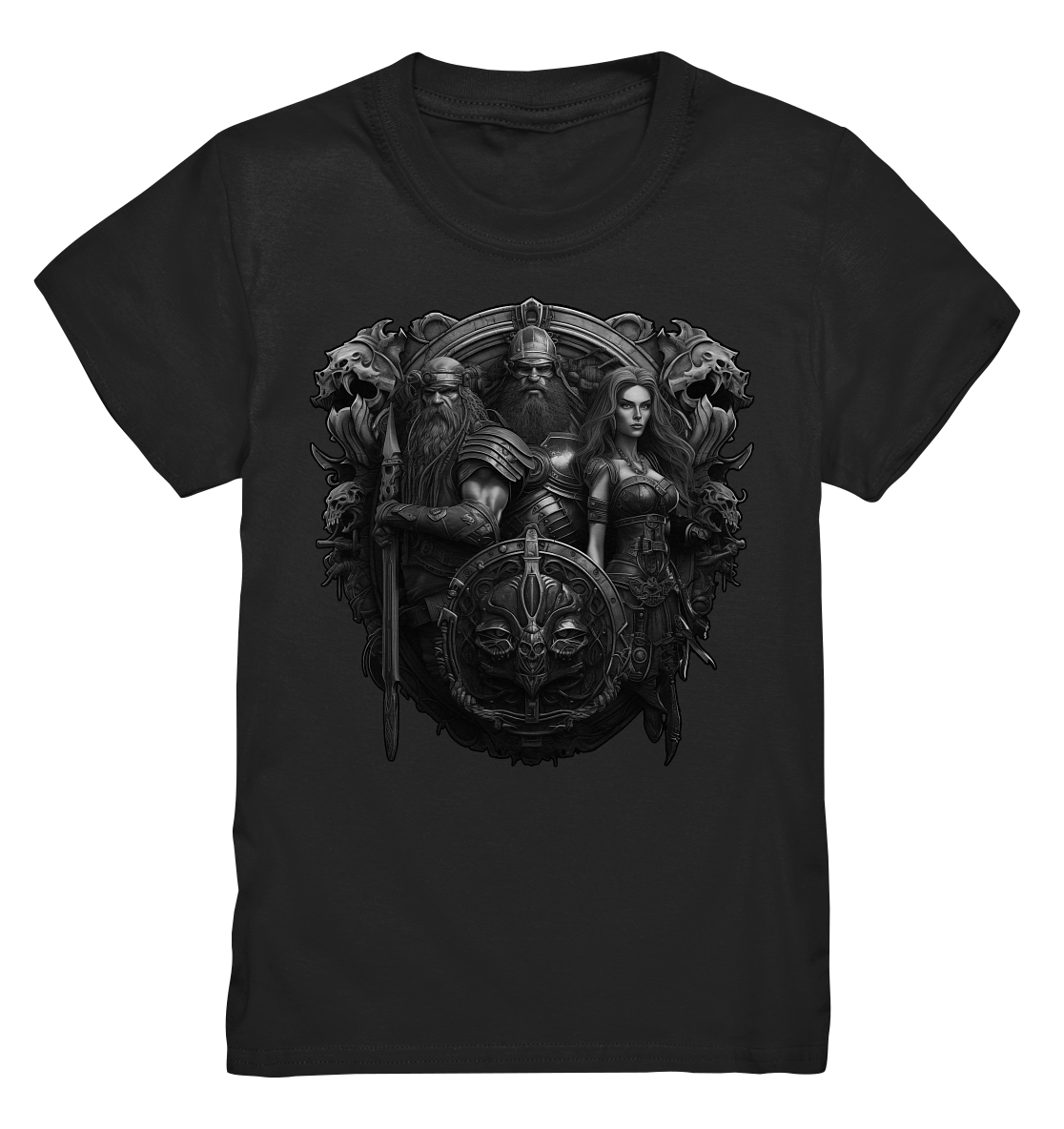 Celtic Warrior "Shield II" - Kids Premium Shirt