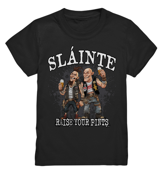 Sláinte "Raise Your Pints II" - Kids Premium Shirt