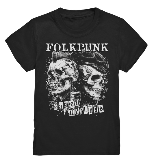 Folkpunk "Saved My Life II" - Kids Premium Shirt