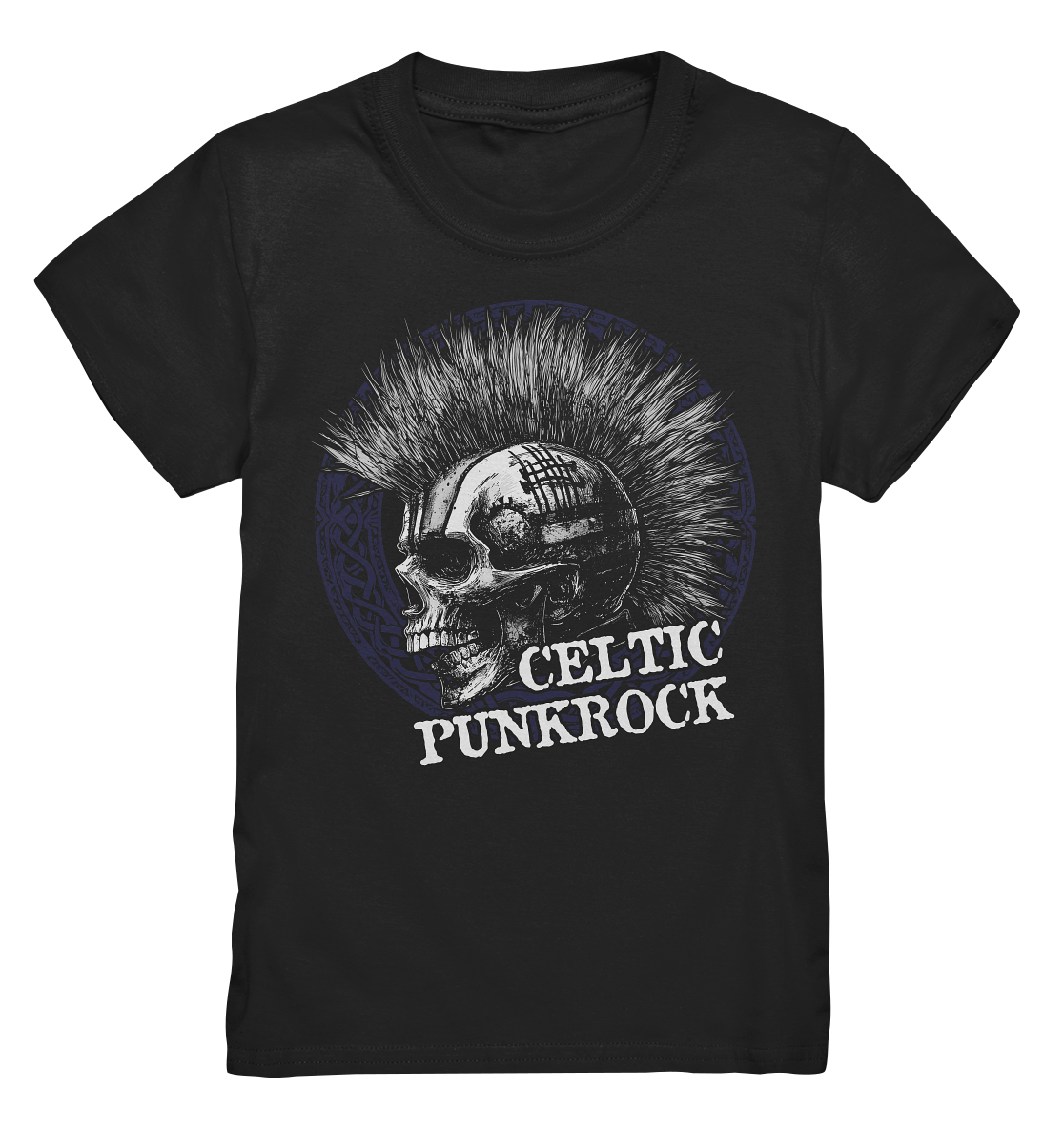 Celtic Punkrock "Mohawk / Skull I" - Kids Premium Shirt