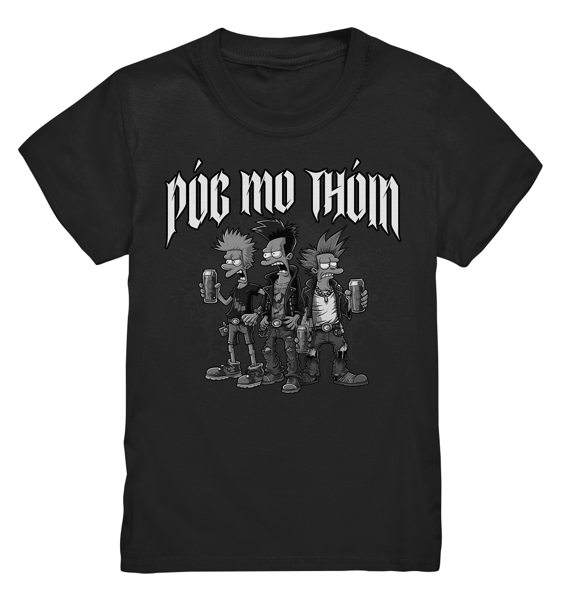 Póg Mo Thóin Streetwear "Punks II" - Kids Premium Shirt