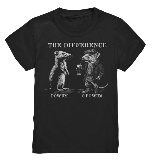 The Difference "Possum & O'Possum" - Kids Premium Shirt