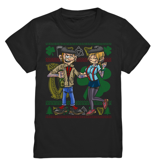 Irish Couple (Christmas) - Kids Premium Shirt