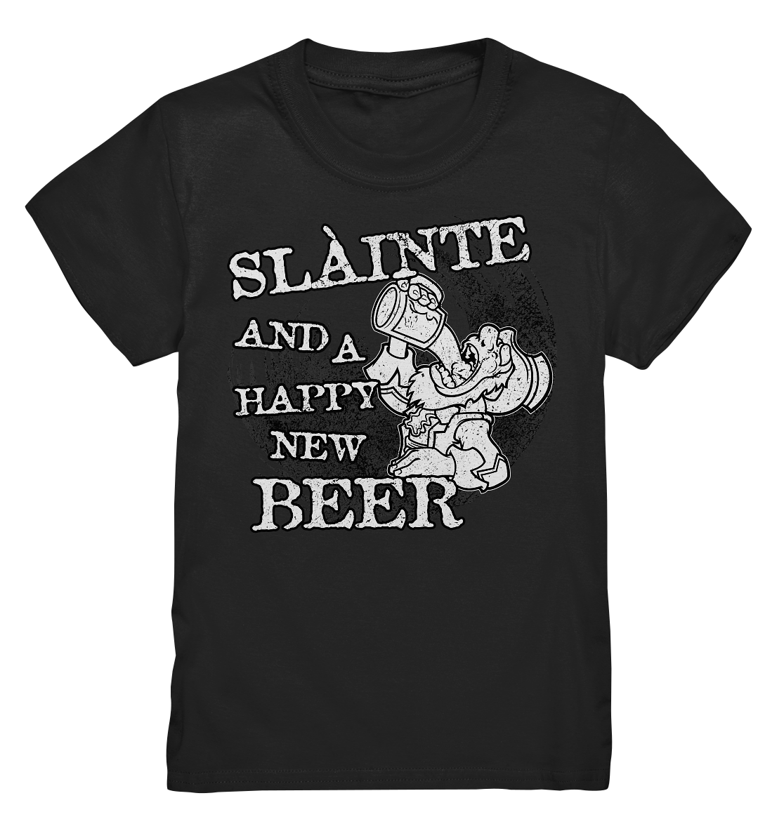 Sláinte "And A Happy New Beer" - Kids Premium Shirt