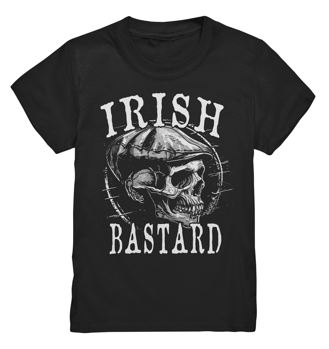 Irish Bastard "Flatcap-Skull I" - Kids Premium Shirt