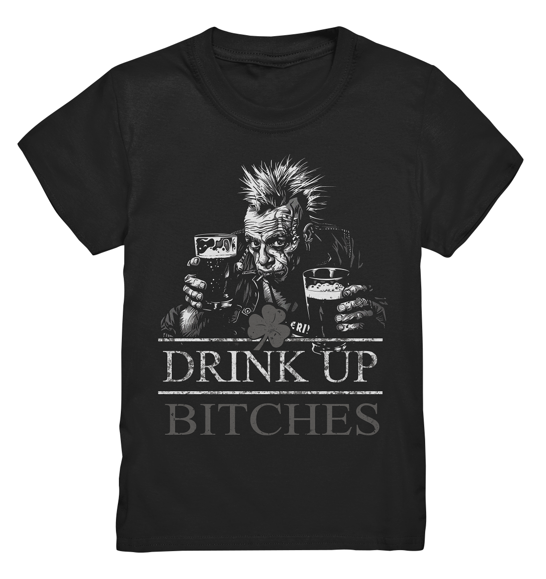 Drink Up Bitches "Punk I" - Kids Premium Shirt