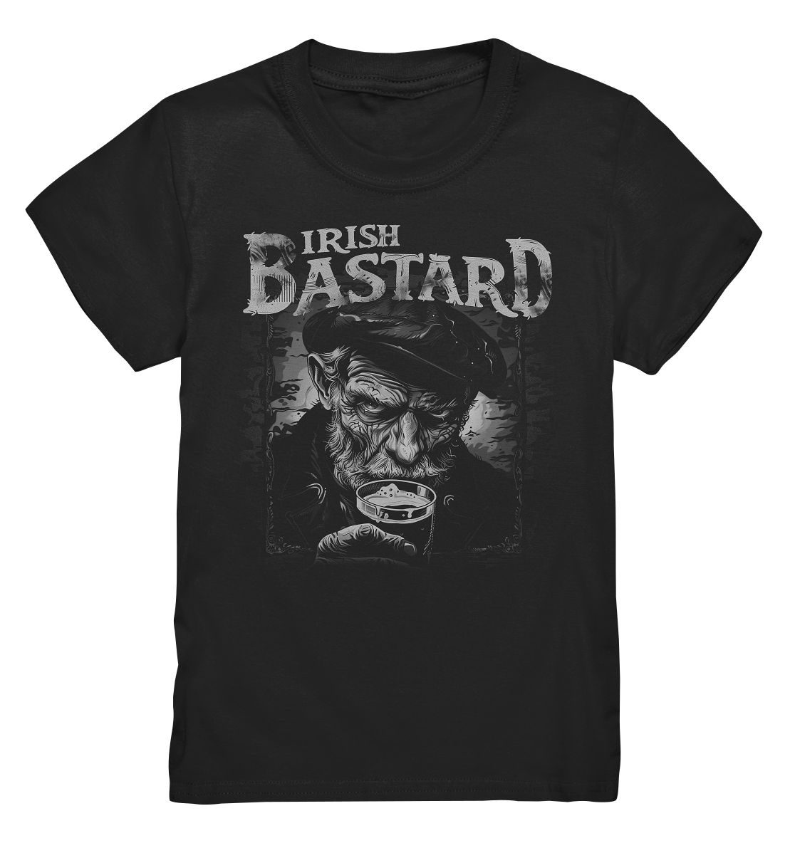 Irish Bastard "Old Irish Man II" - Kids Premium Shirt