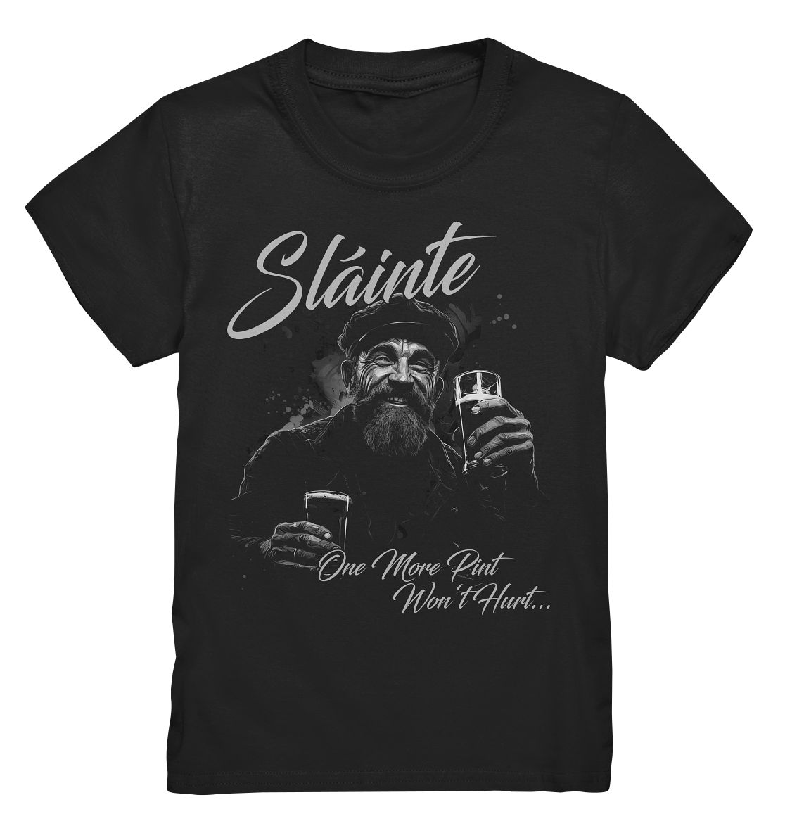 Sláinte "One More Pint Won't Hurt" - Kids Premium Shirt