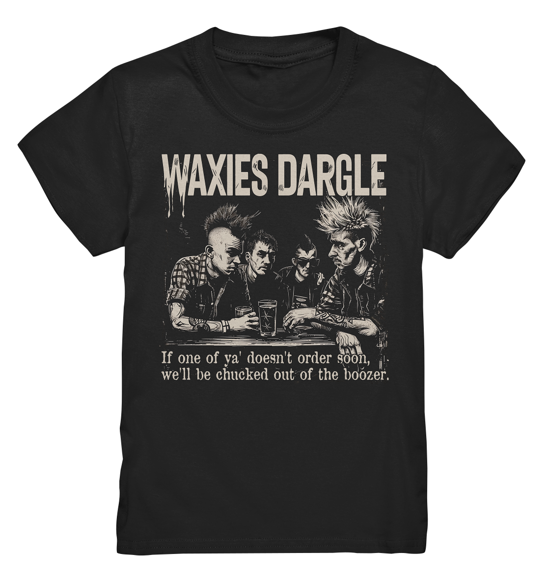 Waxies Dargle "Punks I" - Kids Premium Shirt