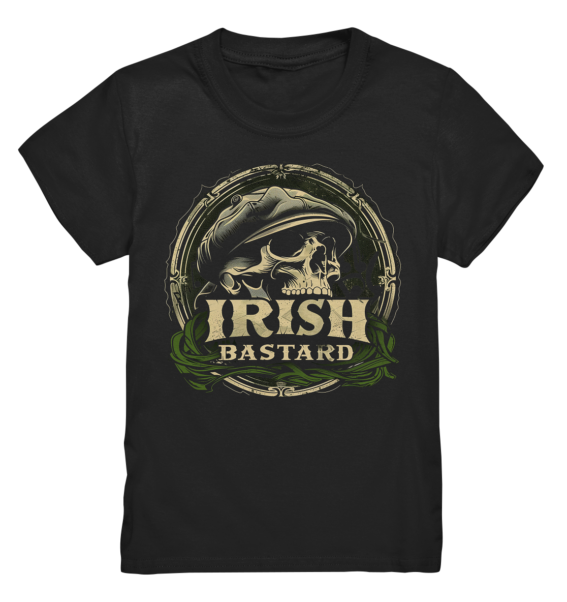 Irish Bastard "Flatcap-Skull VI" - Kids Premium Shirt