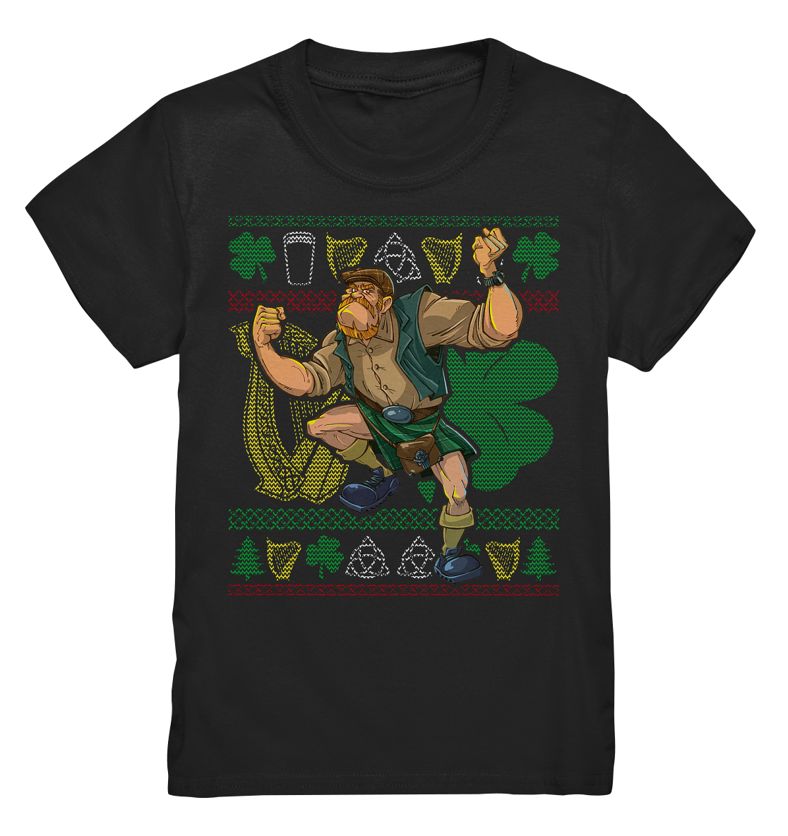 Irish Pub Fighter (Christmas) - Kids Premium Shirt