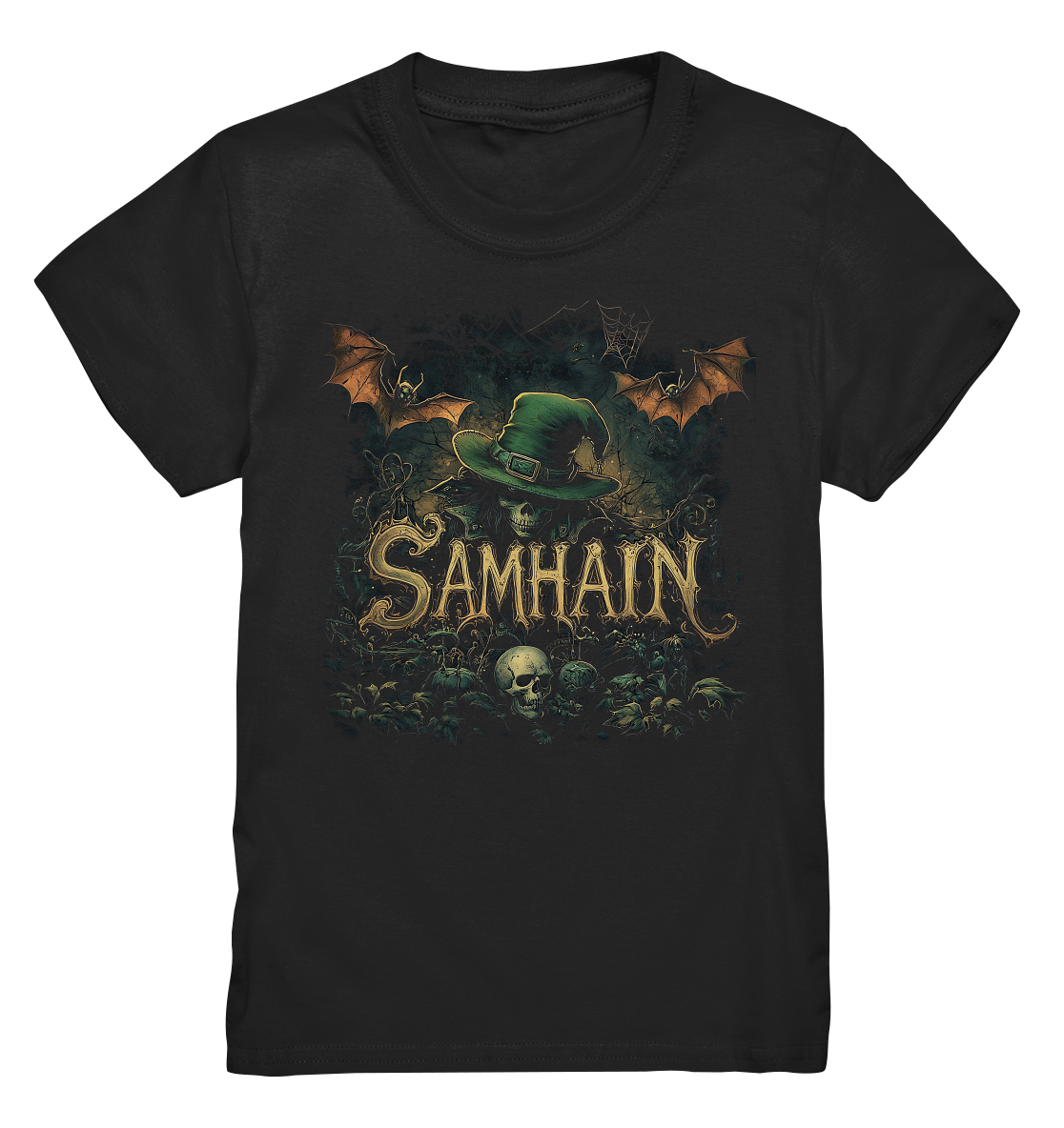 Samhain "Bats & Skulls II" - Kids Premium Shirt