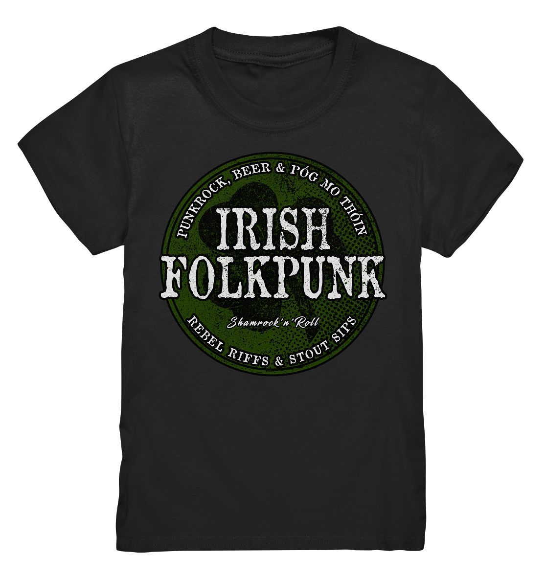 Irish Folkpunk "Shamrock'n'Roll" - Kids Premium Shirt