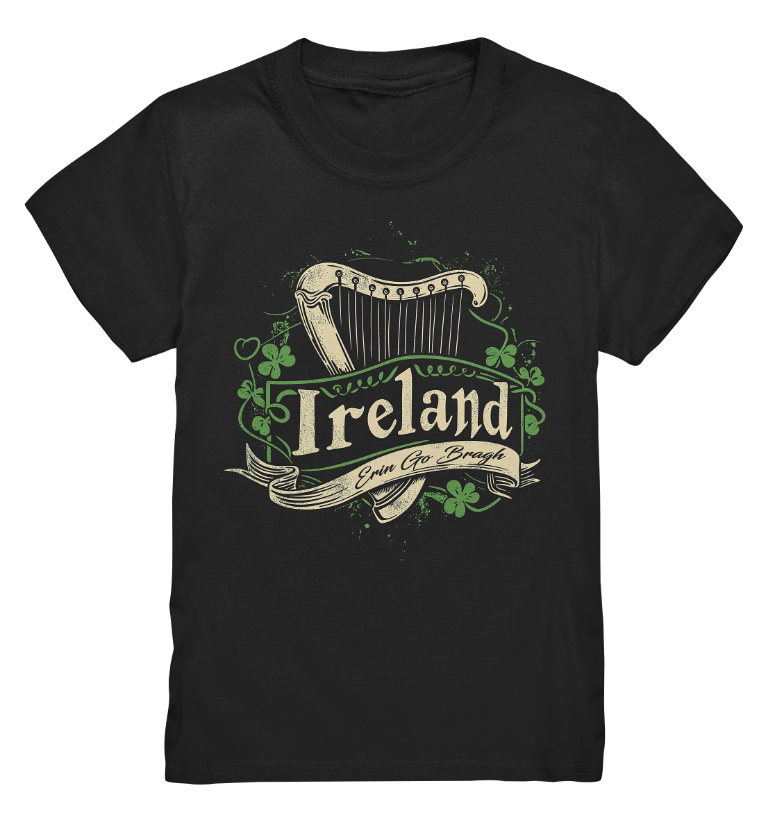 Ireland "Erin Go Bragh / Crest"  - Kids Premium Shirt