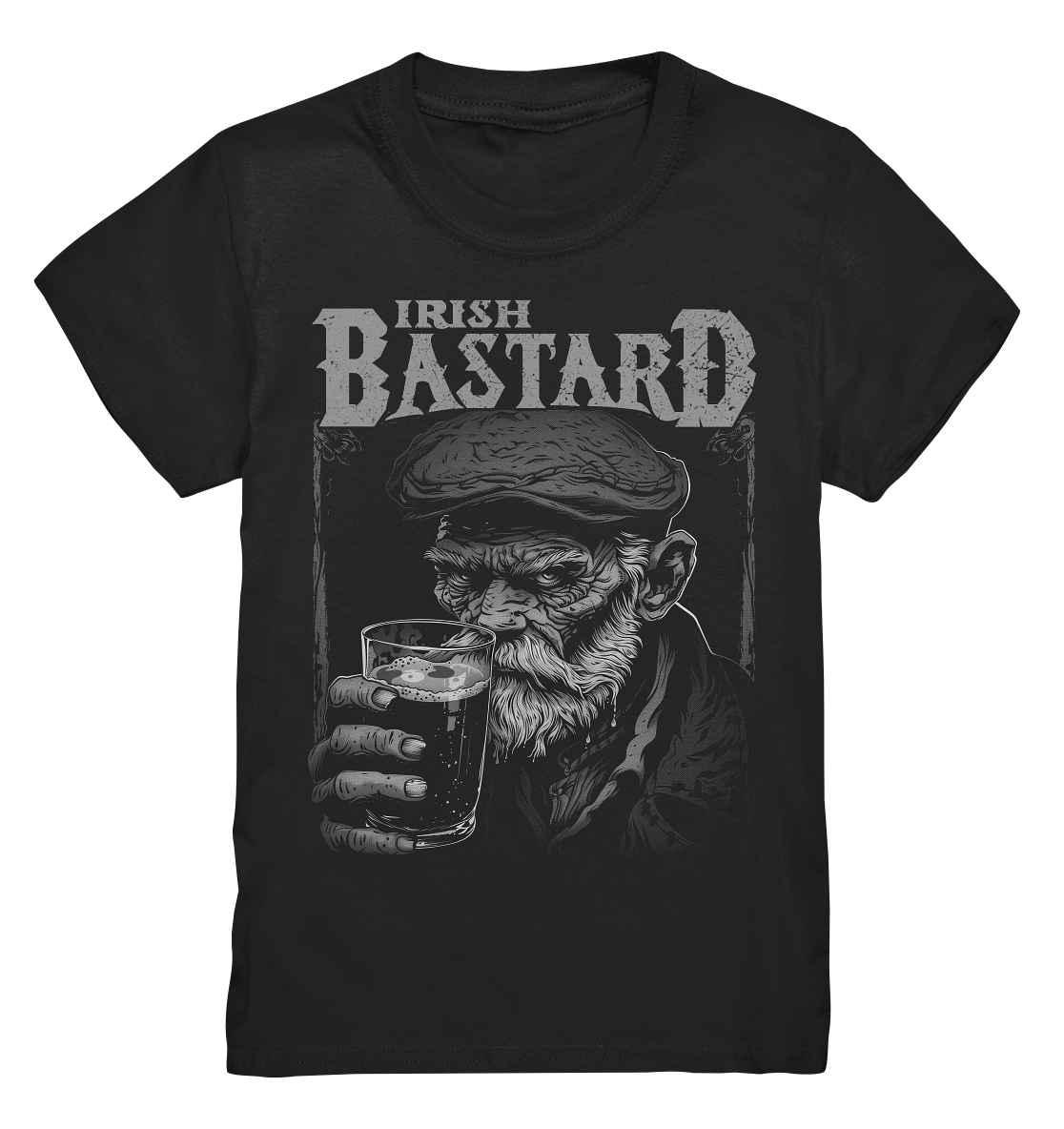 Irish Bastard "Old Irish Man I"  - Kids Premium Shirt