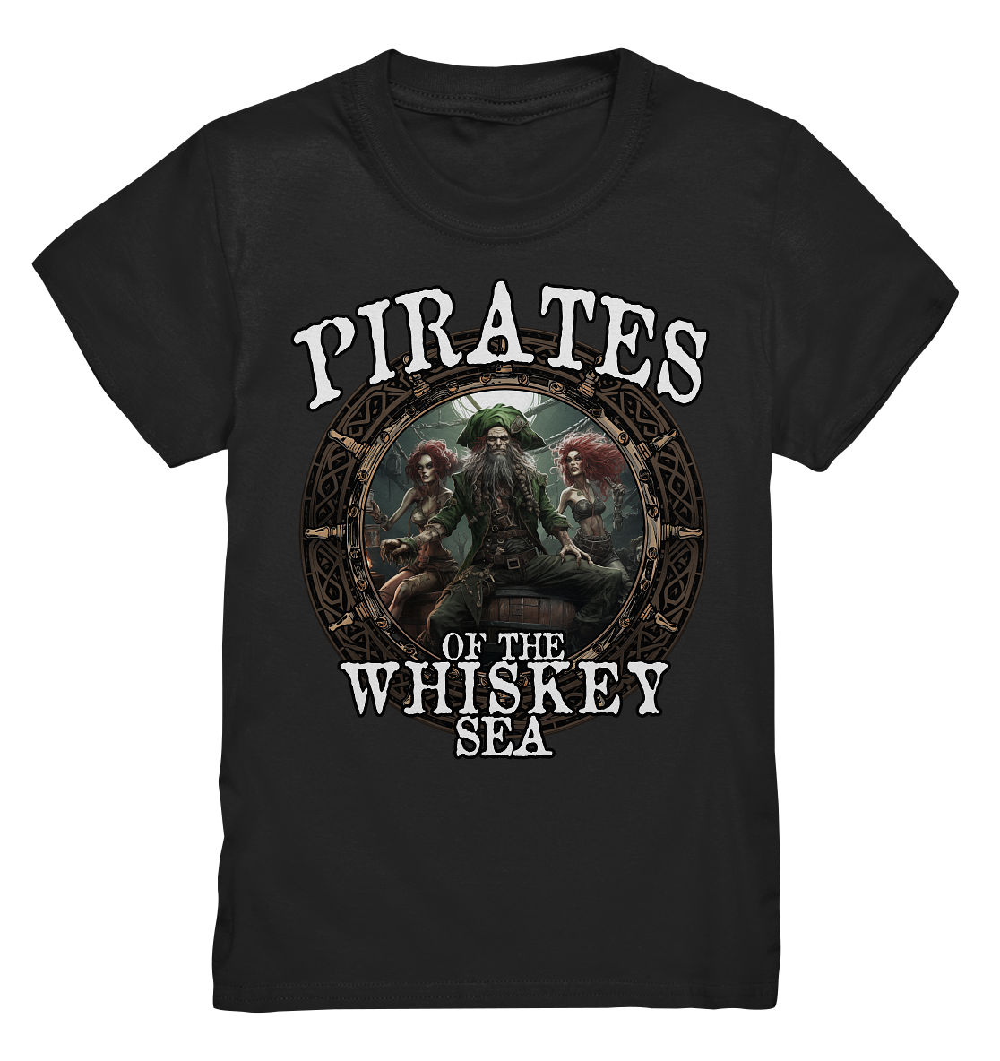 Pirates "Of The Whiskey Sea" - Kids Premium Shirt