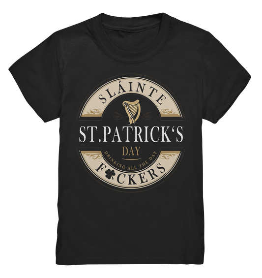 St. Patrick's Day "Sláinte F*ckers I" - Kids Premium Shirt